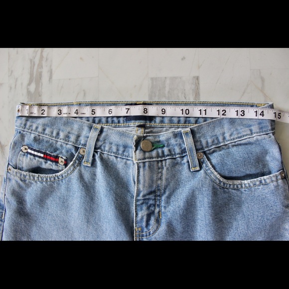 TOMMY HILFIGER Vintage 1999 Jeans w/ Raw Hem - Picture 8 of 13